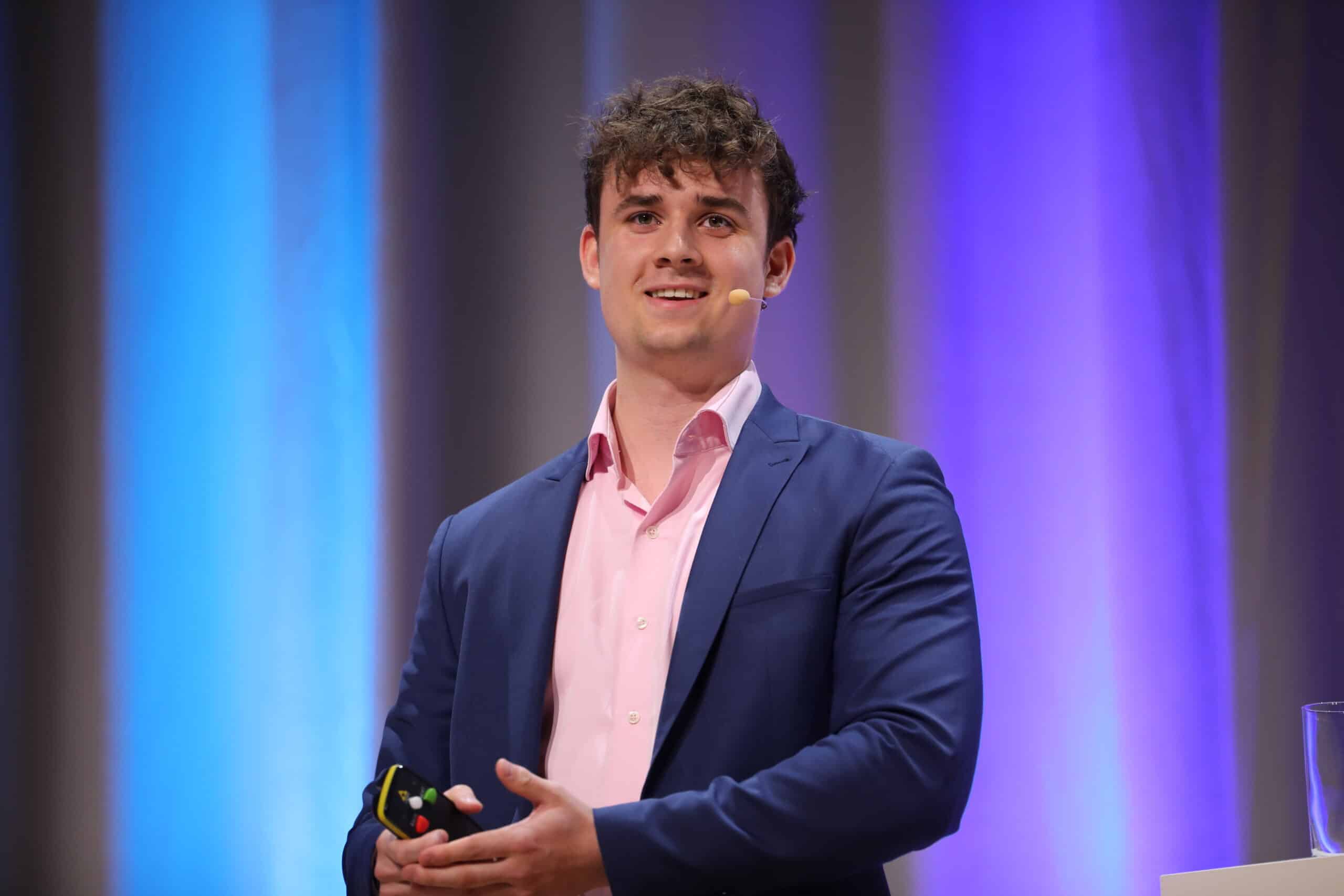 Max Schlengsag, der Gründer des Start-ups Futurised