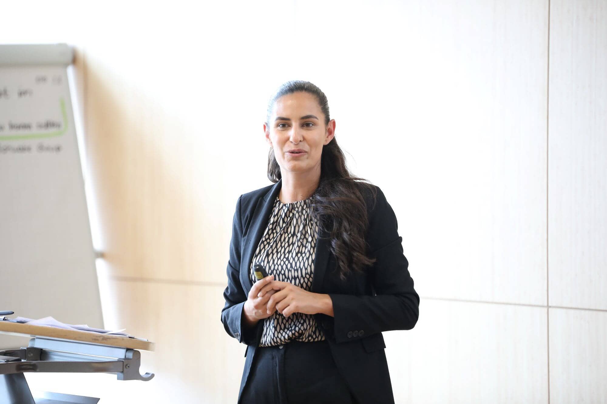 Canan Jungel speaking