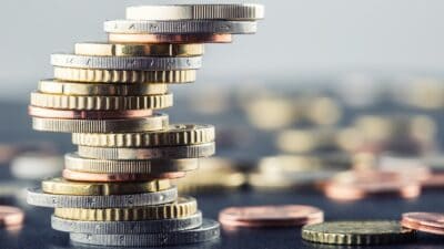 Geld Münzen Preisverhandlung Euro