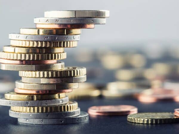Geld Münzen Preisverhandlung Euro