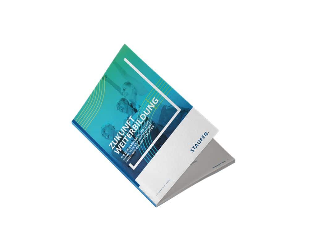 Staufen AG Studie Akademie Zukunft Weiterbildung Mockup